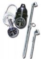 Wheel Masters 8216-6 Tire Pressure Gauge - 10-120 PSI