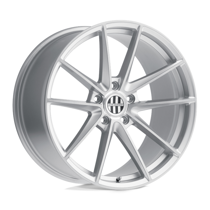 Victor Equipment ZUFFEN 18X10.5 55 5X130/5X130 SILVER W/ BRUSHED FACE