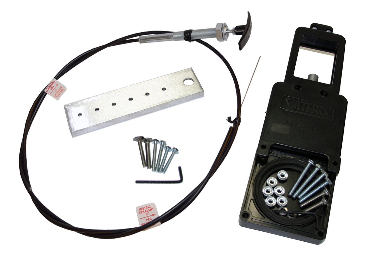 Valterra | Cable Actuated Sewer Waste Valve | TC372CN | 3" Valve | 72" Flex Cable w/ Handle