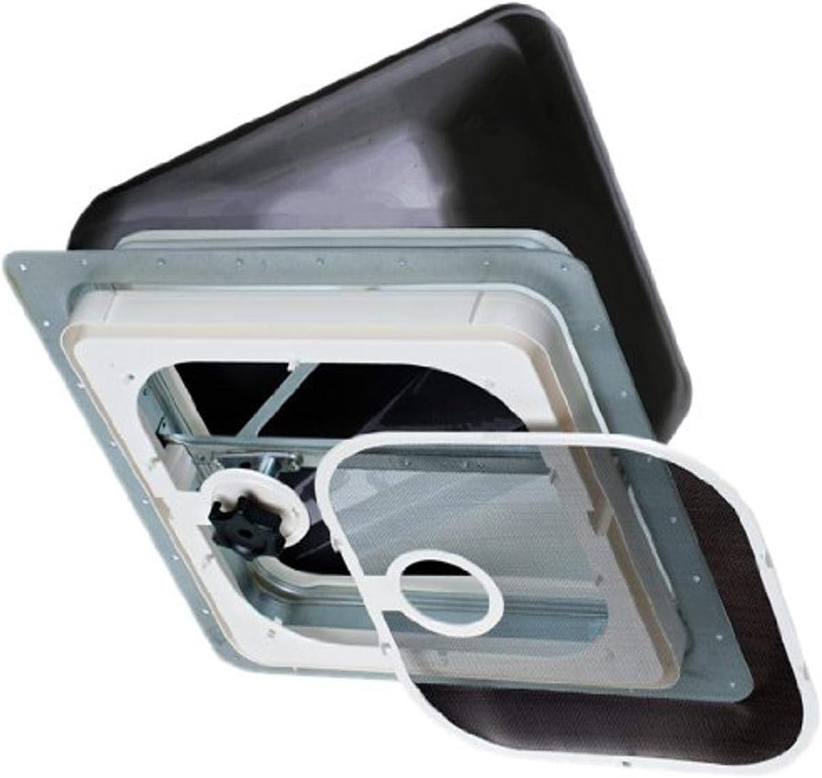 Ventline | Complete Non-Powered Roof Vent | V2092-503-00 | 14" x 14" | Smoke