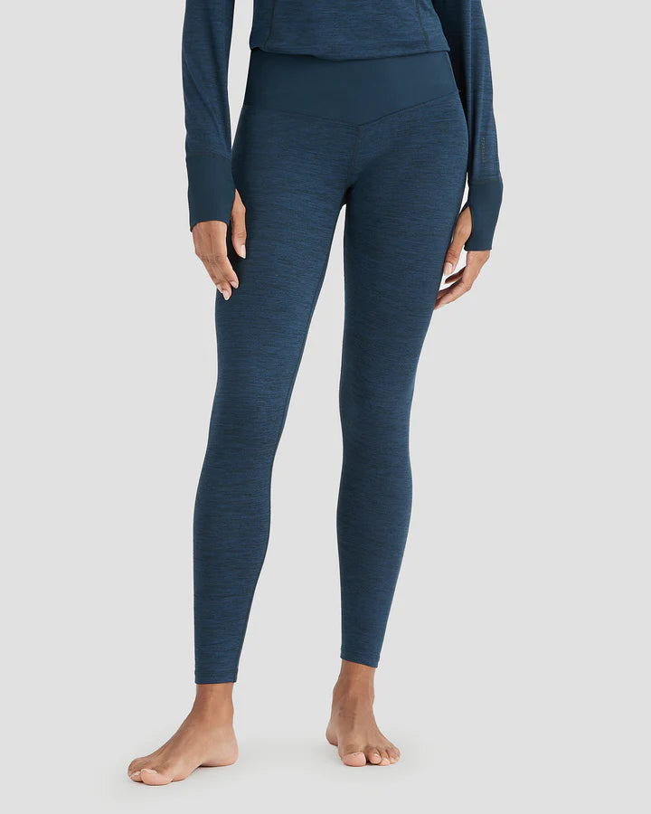 Women's Cloud Nine Midweight Performance Baselayer Leggings XL Night Shadow