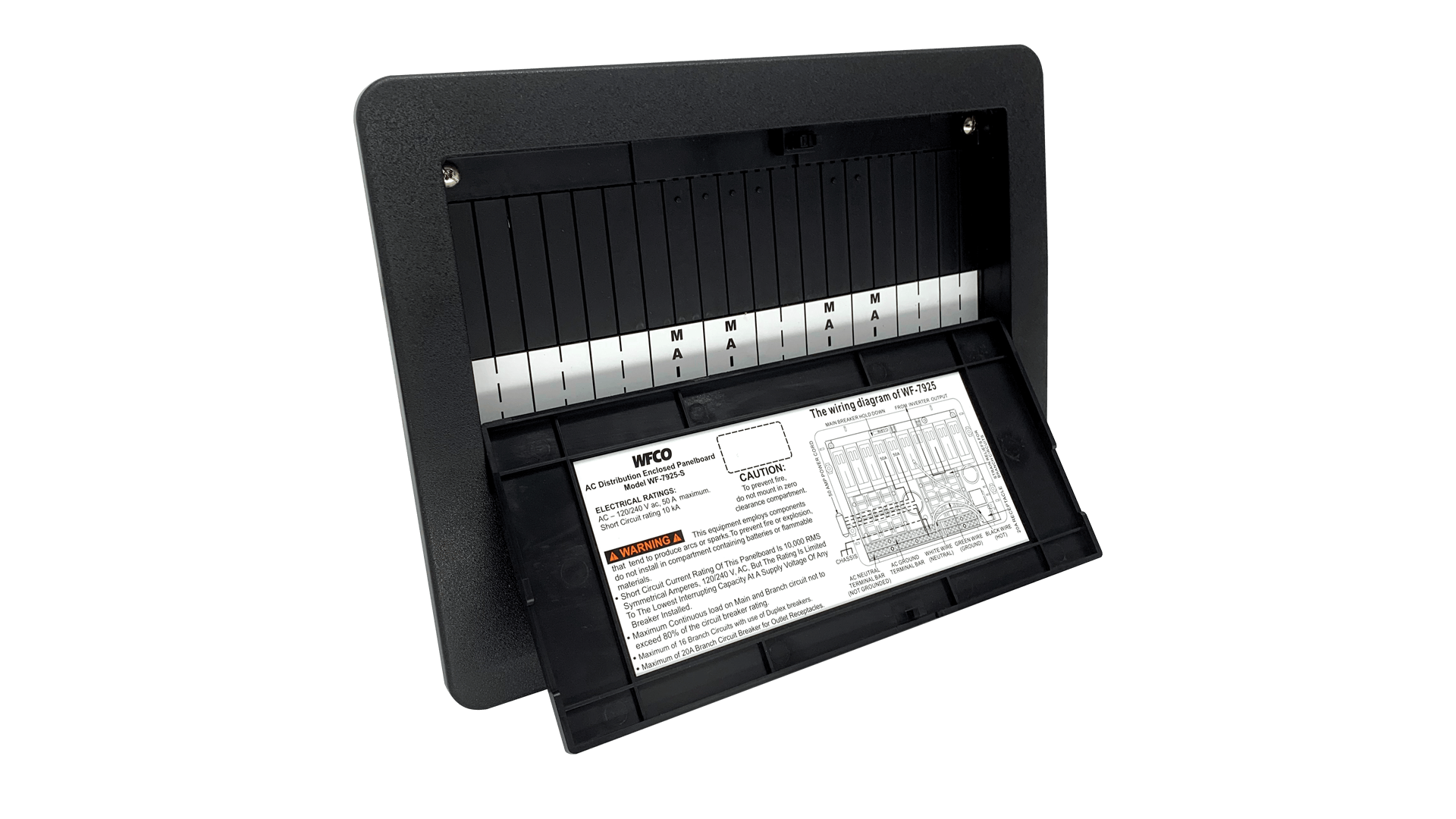 WFCO | AC Distribution Center | WF-7923-S | 120/240 VOLTS | 30 AMP