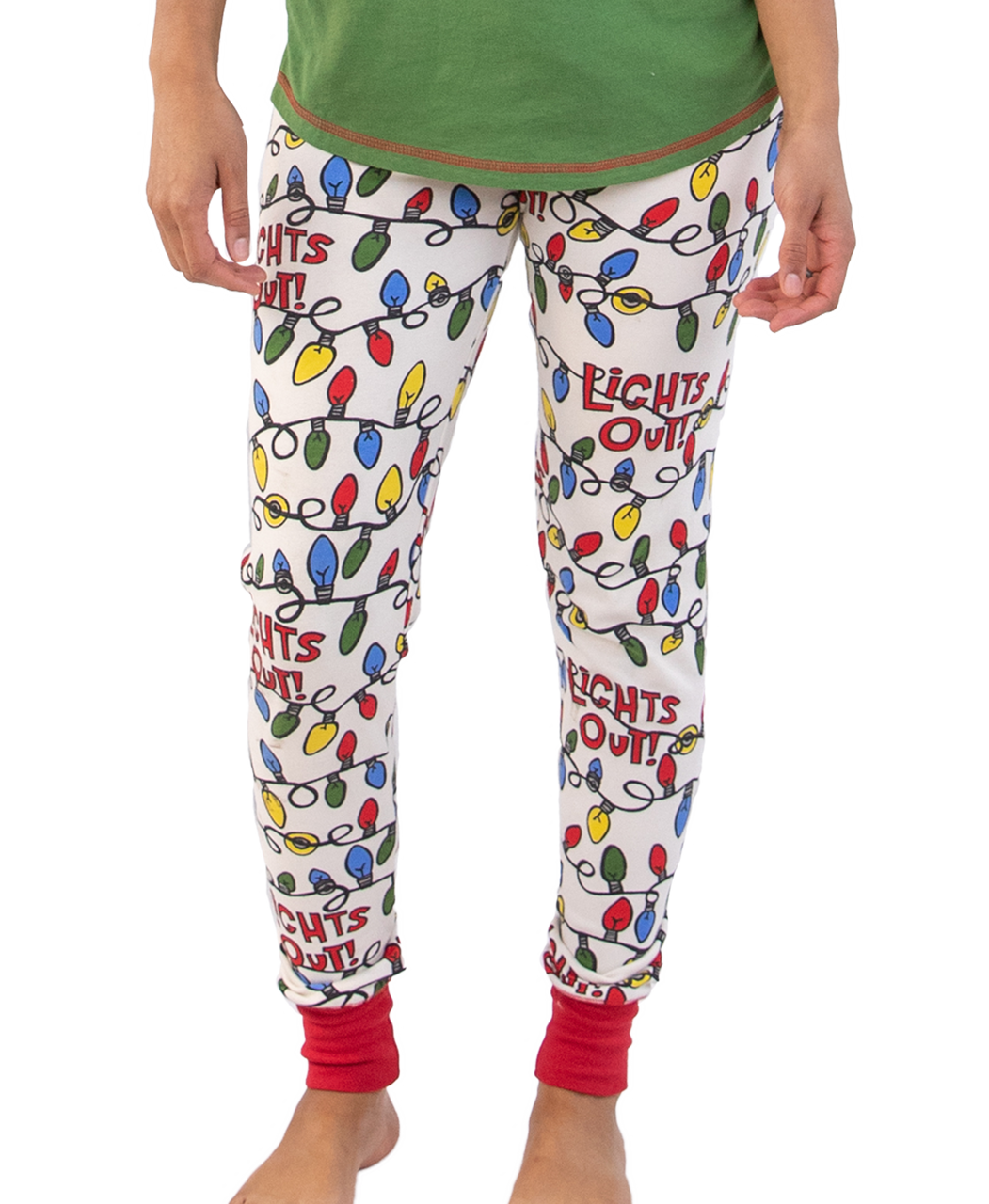 Lights Out! Women's Reindeer Legging 2XL