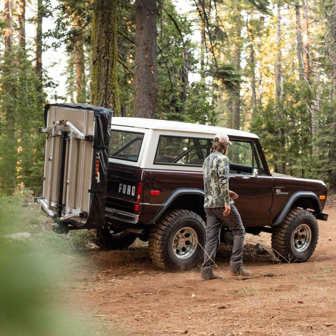 Hitch Tent Rack System