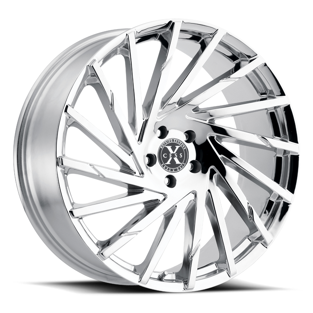 XCESS X02 X02 24X9.5 24MM 6X139.7 CHROME | X02463924