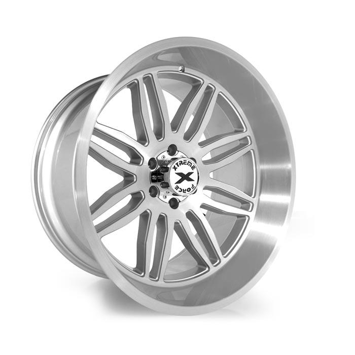 Xtreme Force XF-5 22x12 -44 8x170 Full Brushed