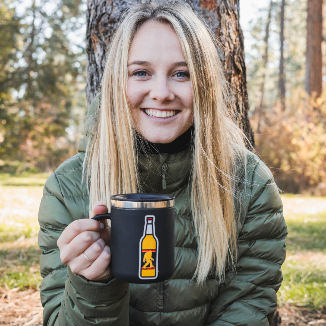 Bigfoot Beer Red Details Sticker