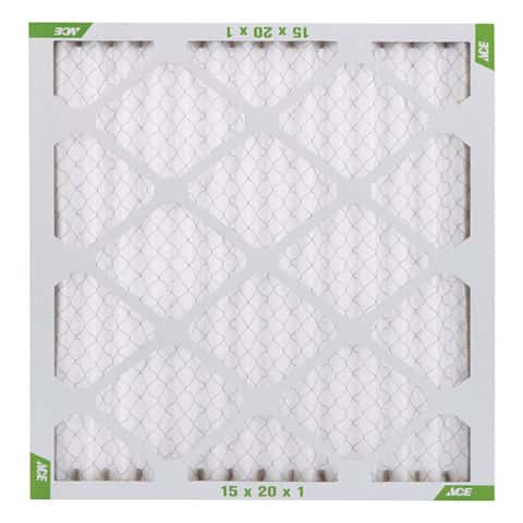 Ace 15 in. W X 20 in. H X 1 in. D Synthetic 8 MERV Pleated Air Filter 1 pk