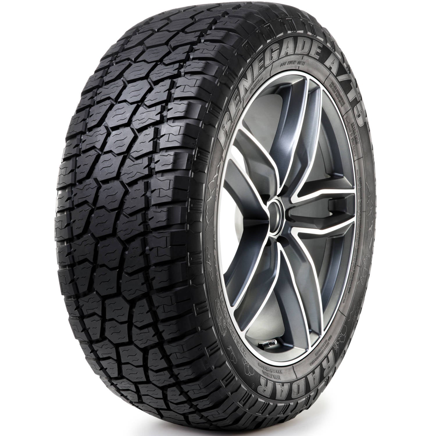 RADAR RENEGADE AT-5 37X12.50R22LT Tires