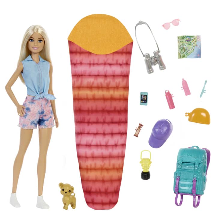 Barbie Doll And Accessories, It Takes Two “Malibu” Camping Doll