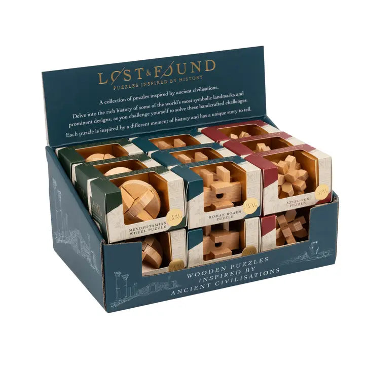 Ancient Civilizations Wood Puzzles (Sold Separately)