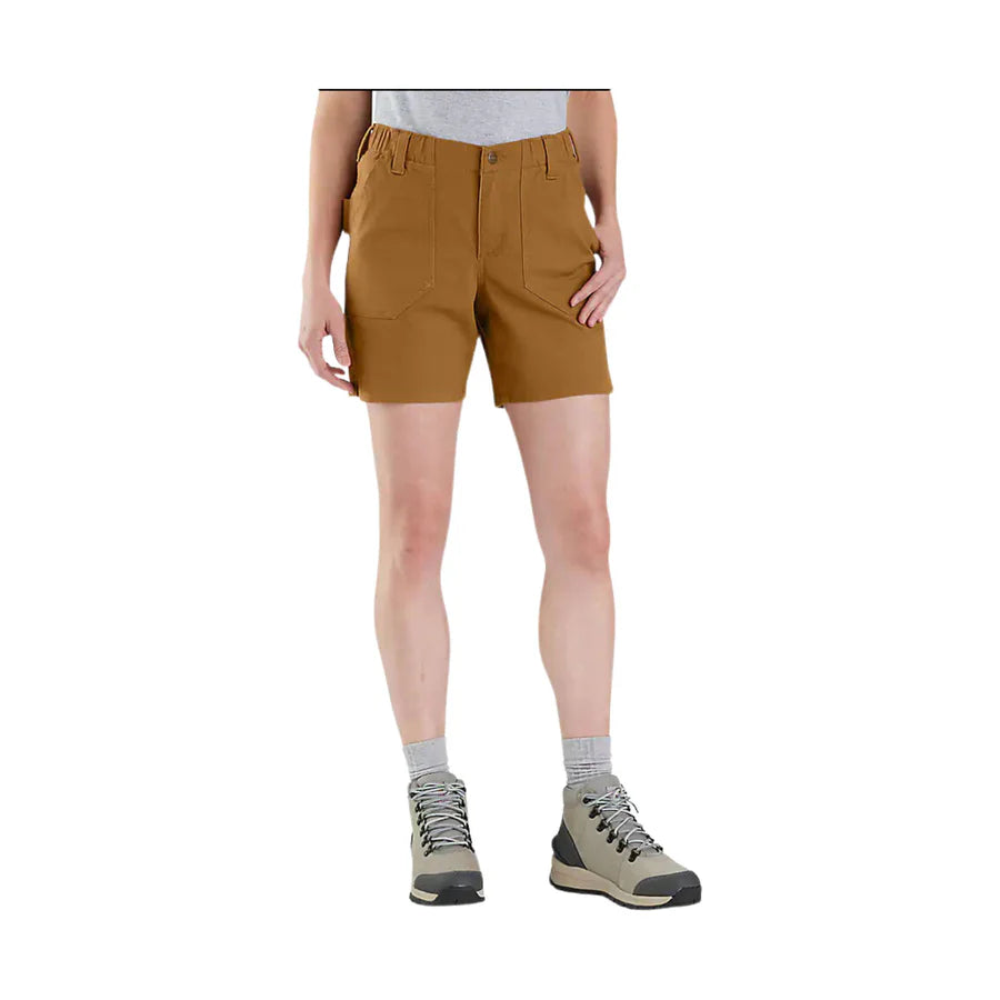 Carhartt Women's Rugged Flex® Relaxed Fit Canvas Work Short