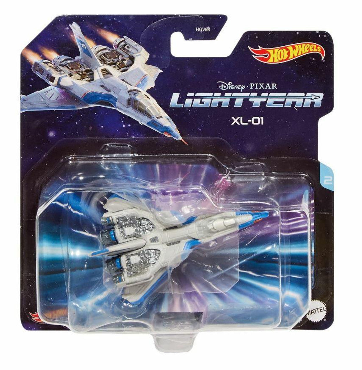 Disney Pixar Lightyear Hot Wheels Starship Vehicle XL-01