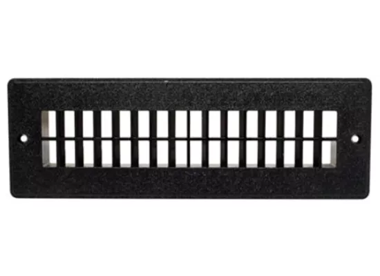 Valterra | Floor Register - 2-1/4" X 10" | 2 Hole | A10-3366VP | Black