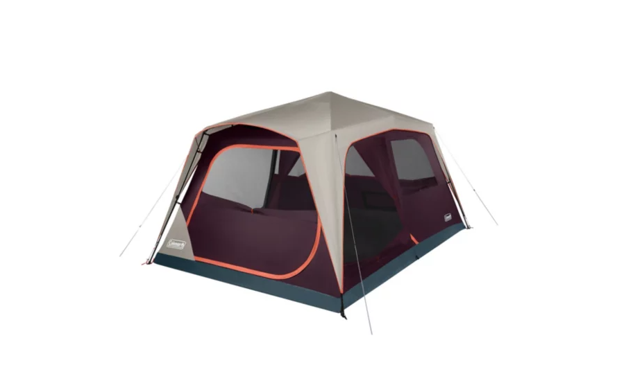 Coleman Skylodge™ 10-Person Instant Camping Tent, Blackberry (In-Store Pickup Only)