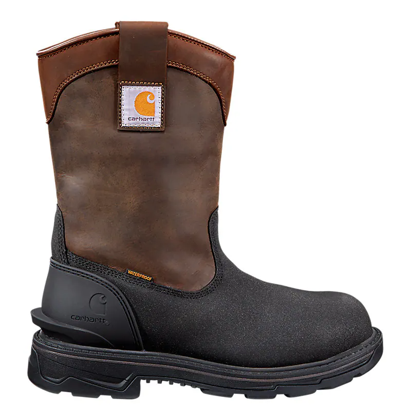 Carhartt Ironwood Insulated 11" Alloy Toe Wellington 13W Brown Oil Tanned/black Coated