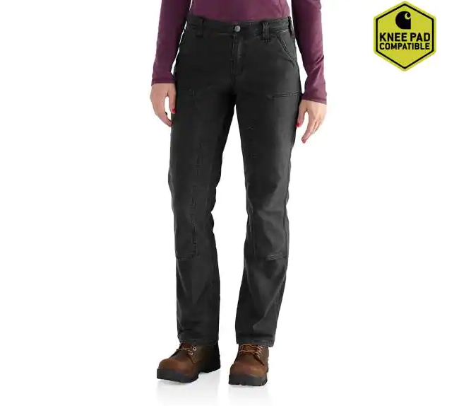Carhartt 102323 Women's Rugged Flex® Loose Fit Canvas Double-Front Work Pant