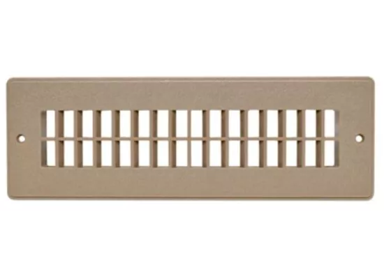 Valterra | Floor Register - 2-1/4" X 10" | 2 Hole | A10-3365VP | Light Beige