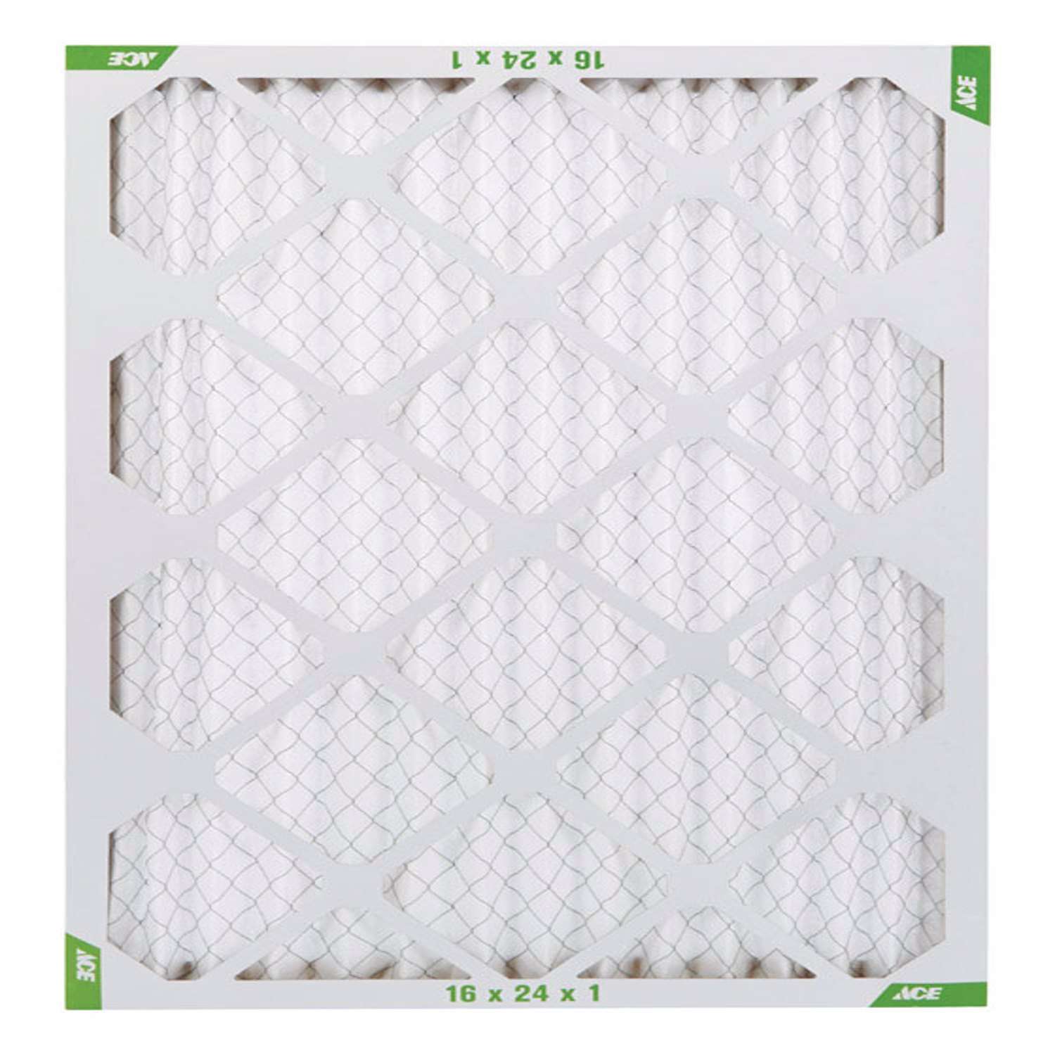 Ace 16 in. W X 24 in. H X 1 in. D Synthetic 8 MERV Pleated Air Filter 1 pk