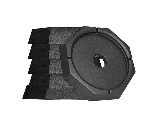SnapPad | Grand Lux 6-Pack four 10" & Two 12" EQ Octagon Jack Pads | EQLXSP6