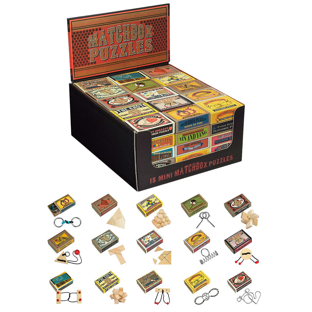 Professor Puzzle Mini Matchbox Puzzle Assortment