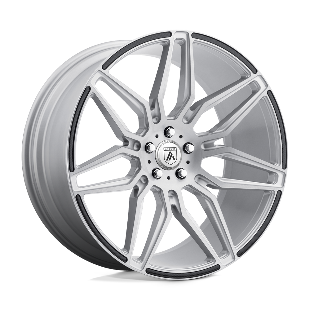Asanti Black ABL-11 SIRIUS 22x10.5 35 5x112/5x112 Brushed Silver Carbon Fiber Insert