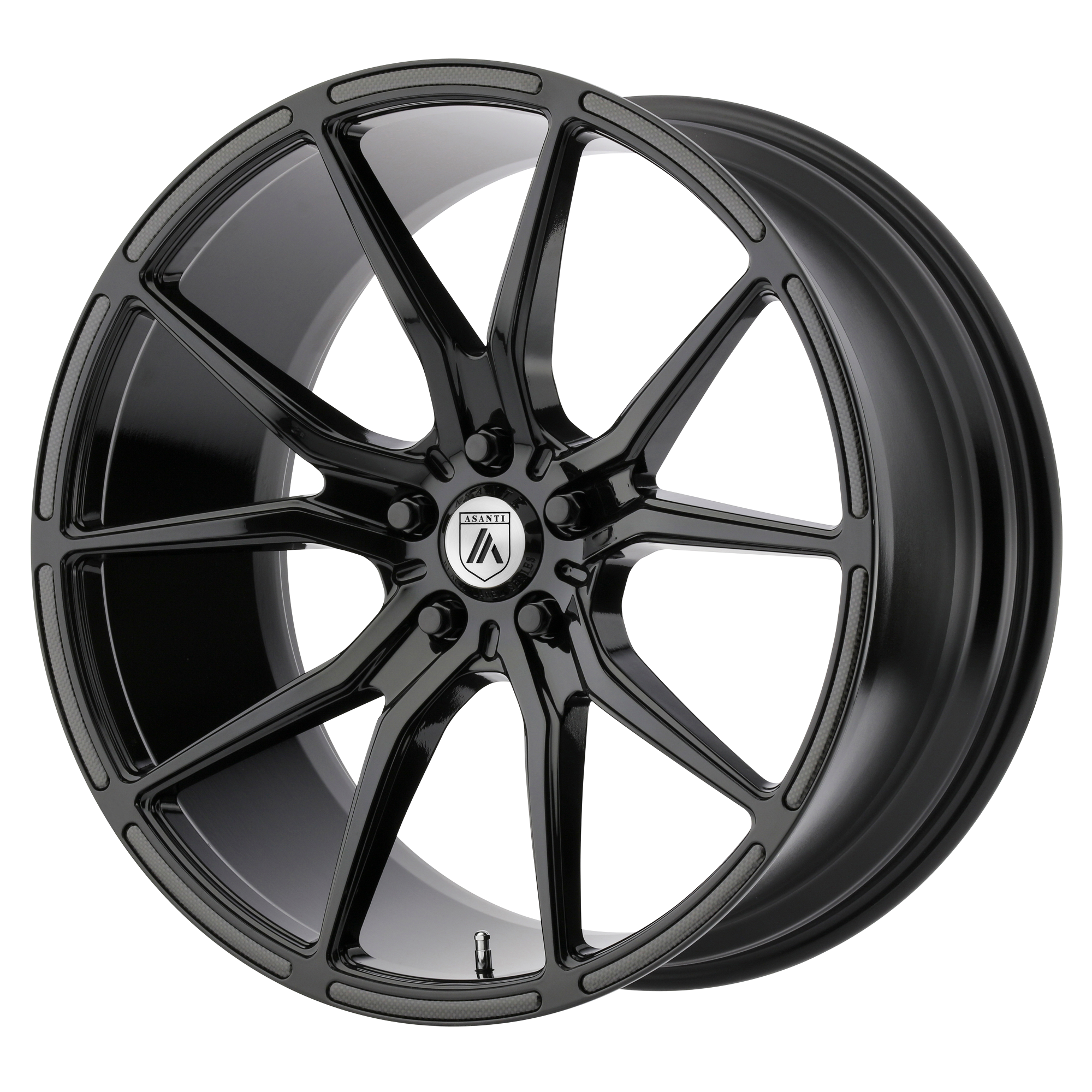 VEGA 20x10.5 Blank GLOSS BLACK (38.00 - 45.00 mm)