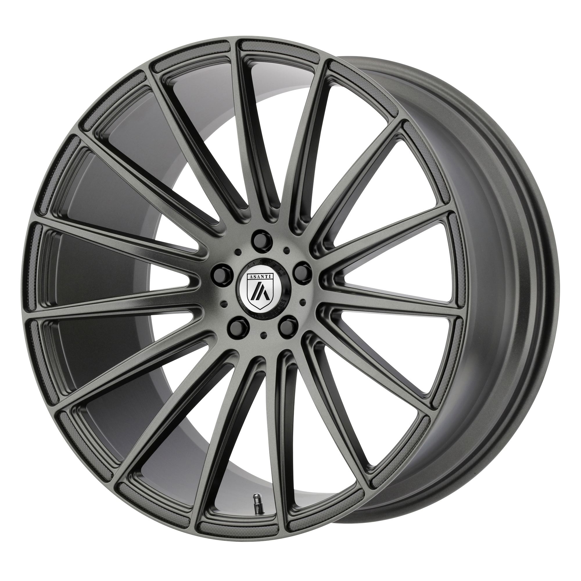 Asanti Black ABL-14 POLARIS 19x8.5 38 5x112/5x112 Matte Graphite