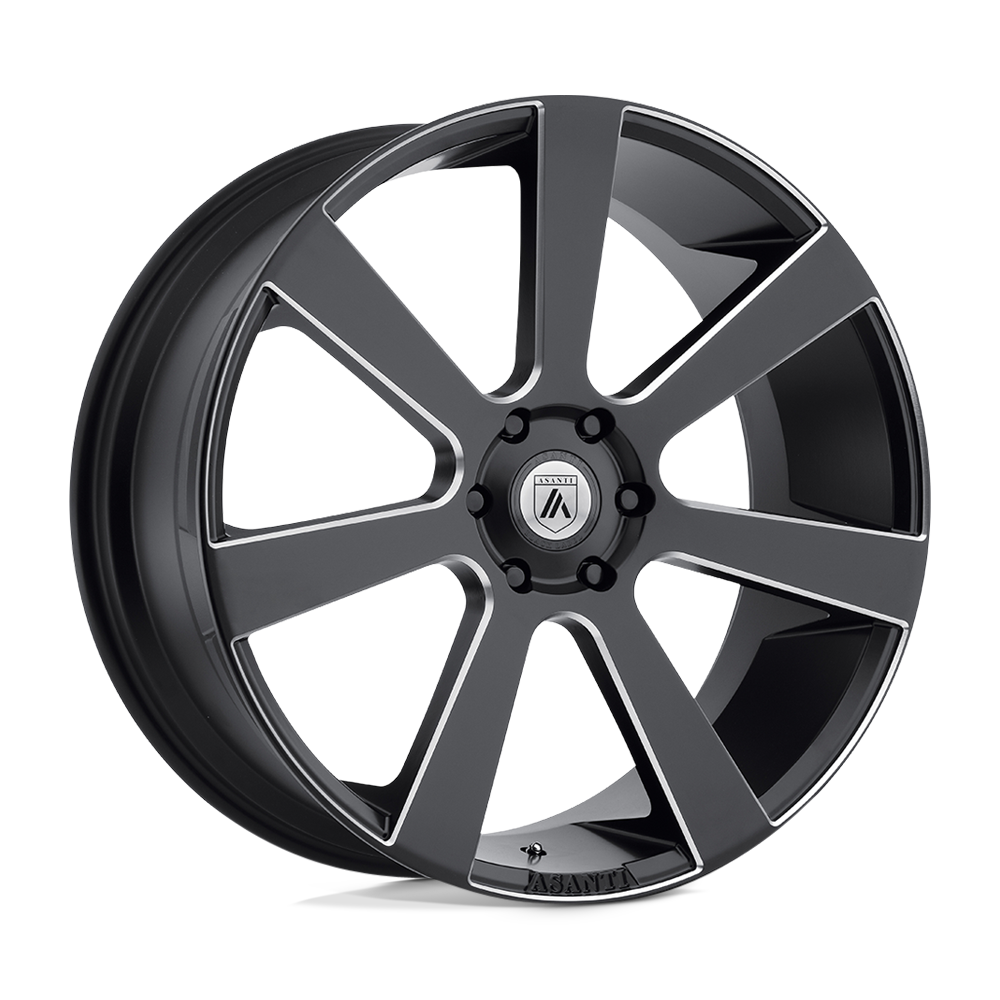Asanti Black ABL-15 APOLLO 24x9 15 5x120.65/5x4.75 Satin Black Milled