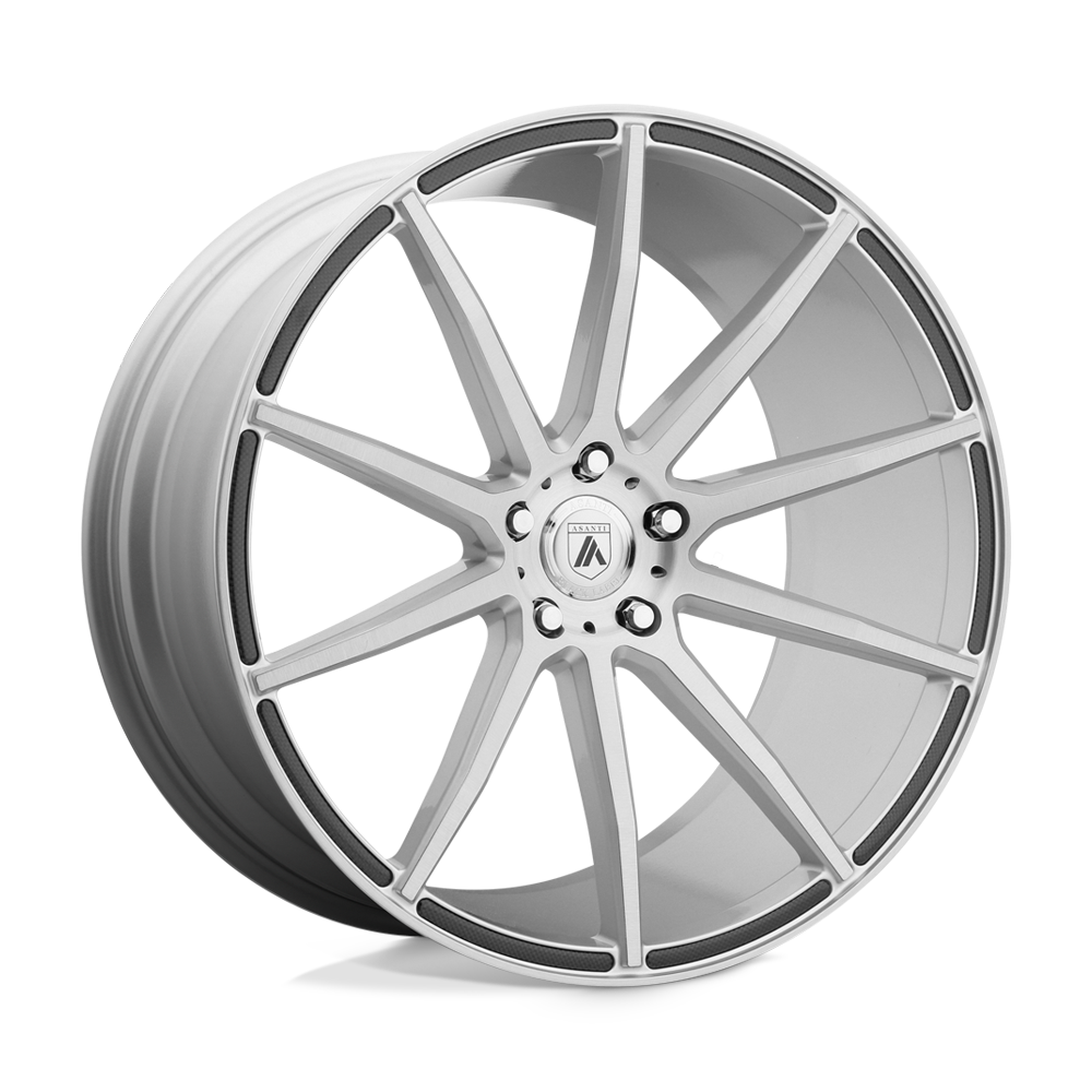Asanti Black ABL-20 ARIES 22x10.5 35 BLANK/BLANK Brushed Silver