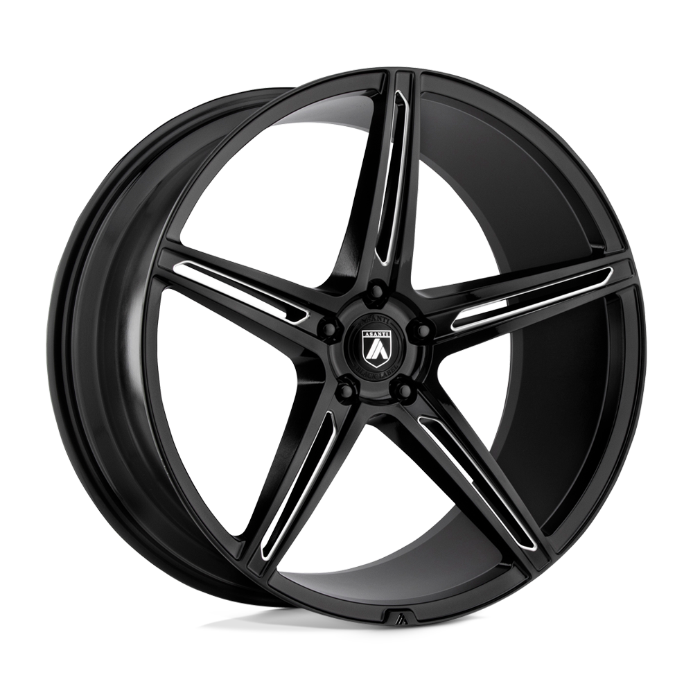 Asanti Black ABL-22 ALPHA 5 20x10.5 20 BLANK/BLANK Gloss Black Milled