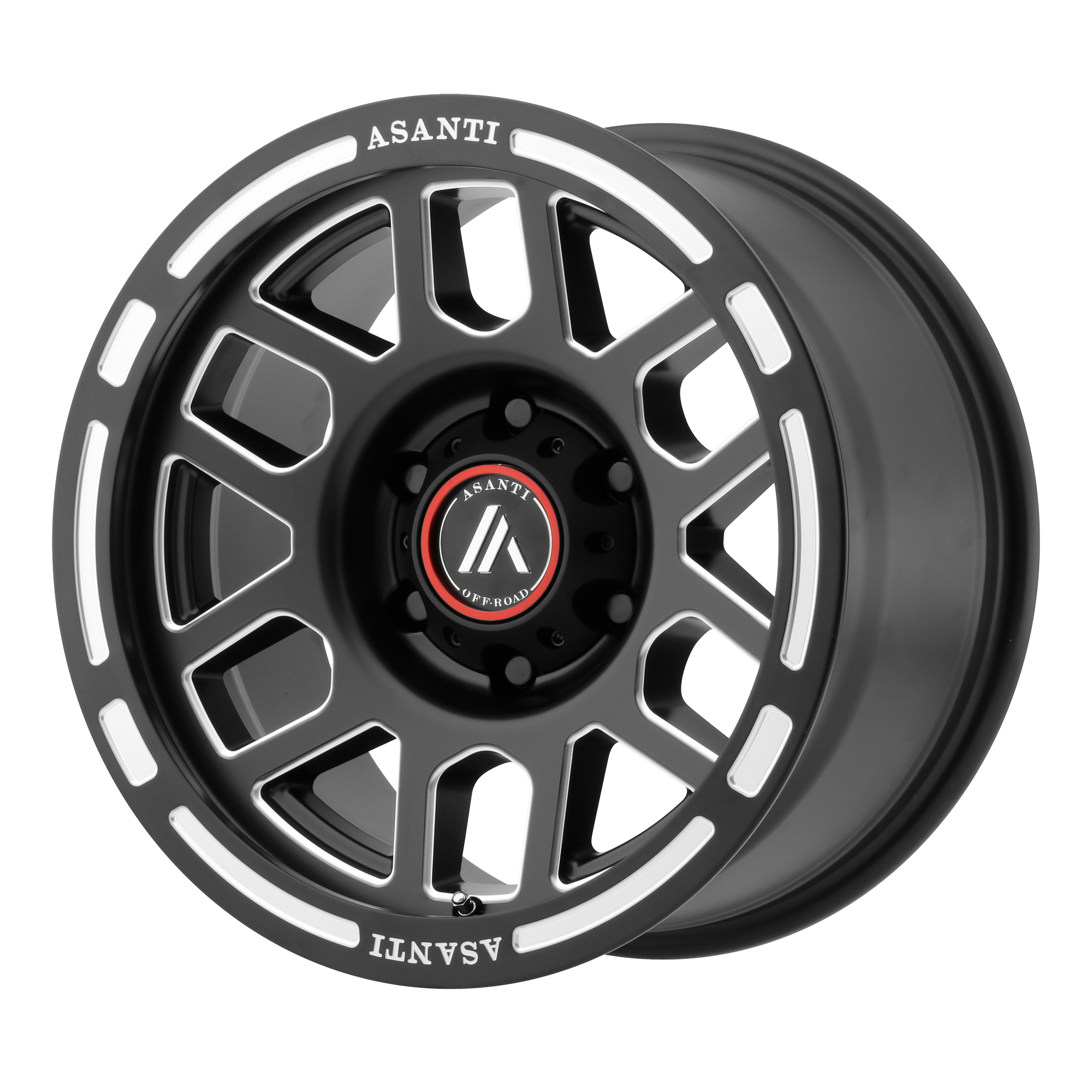 Asanti Off Road AB812 CLAYMORE 18X9 0 6X135/6X5.3 Satin Black Milled