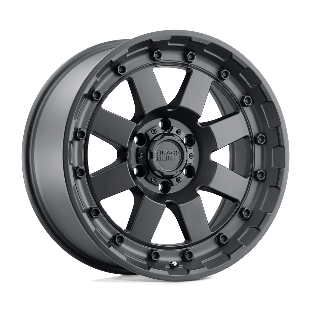 Black Rhino CLEGHORN 17X8.5 -18 8X170/8X6.7 MATTE BLACK