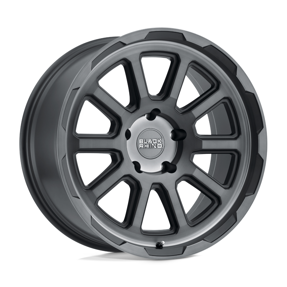Black Rhino CHASE 17X8.5 0 6X139.7/6X5.5 BRUSHED GUNMETAL