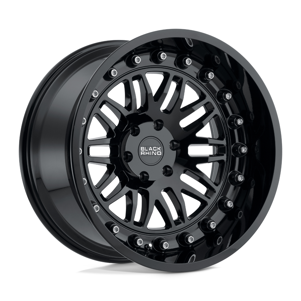 Black Rhino FURY 17X9.5 -18 5X127/5X5.0 GLOSS BLACK