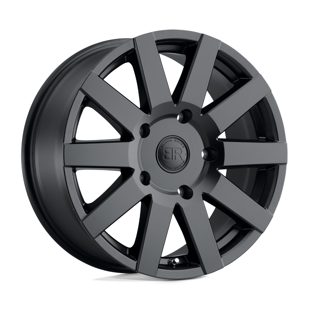 Black Rhino JOURNEY 18X8 48 6X139.7/6X5.5 MATTE BLACK