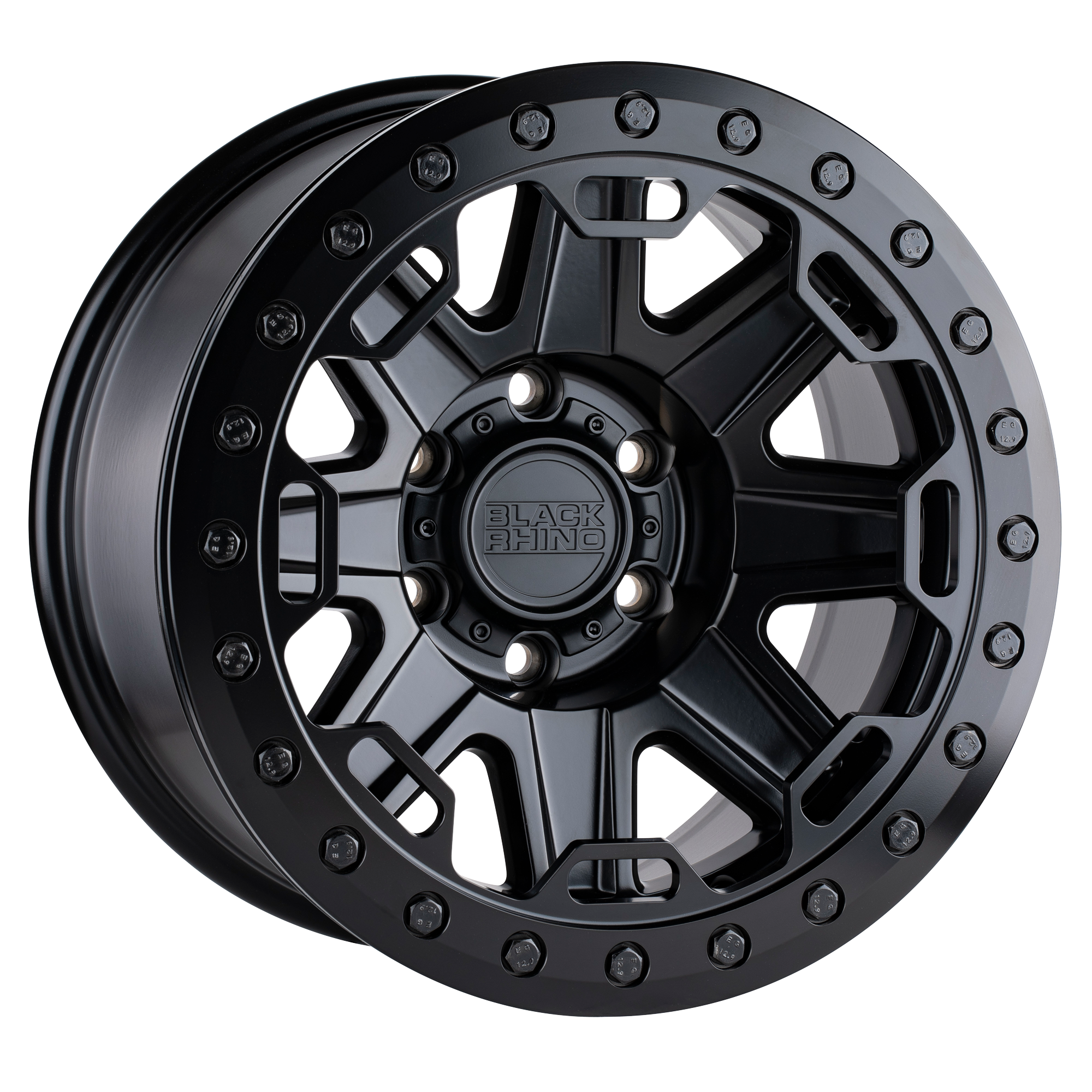 Black Rhino RIFT 17X8.5 -38 8X165.1/8X6.5 MATTE BLACK