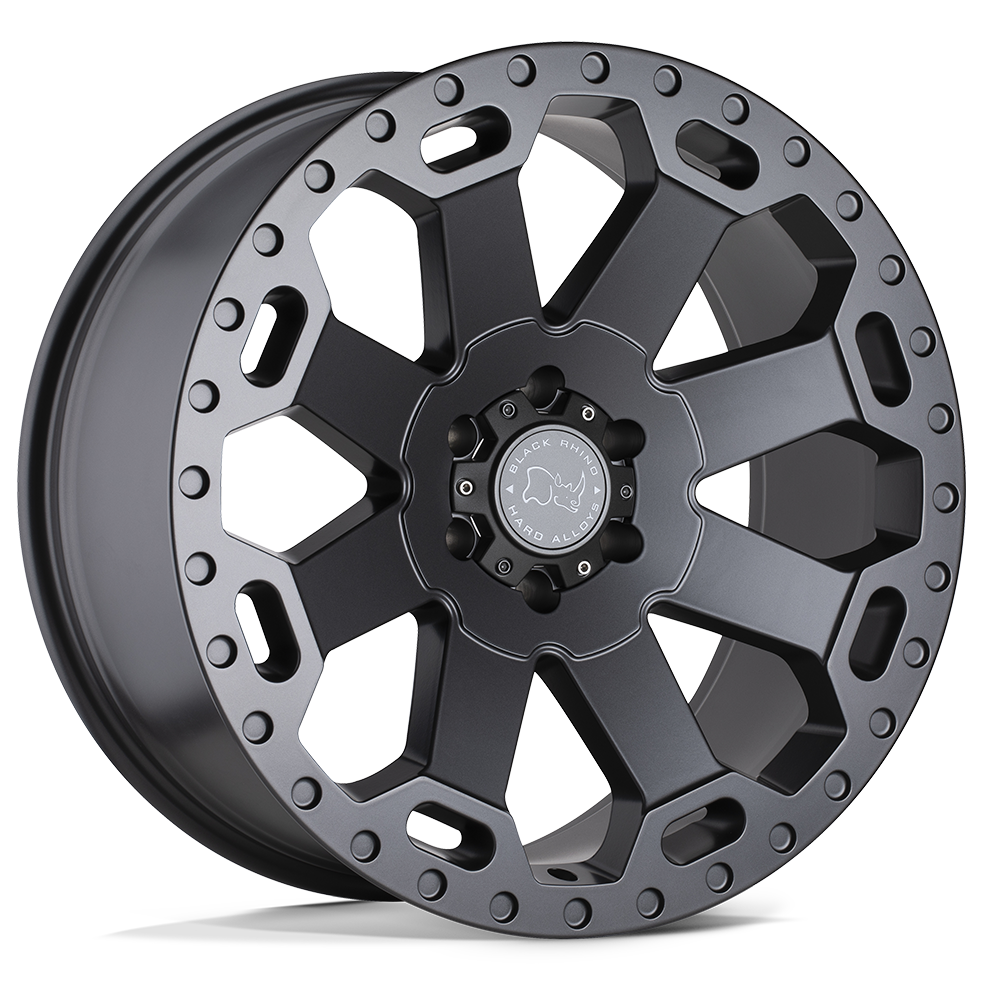 Black Rhino WARLORD 17X9 12 8X180/8X7.1 MATTE GUNMETAL