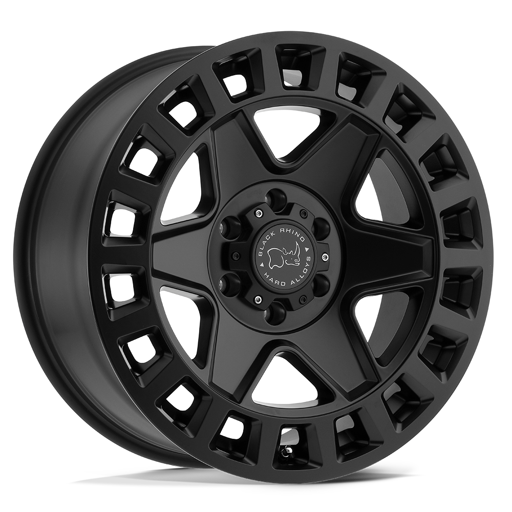 Black Rhino YORK 17X8 38 6X130/6X130 MATTE BLACK