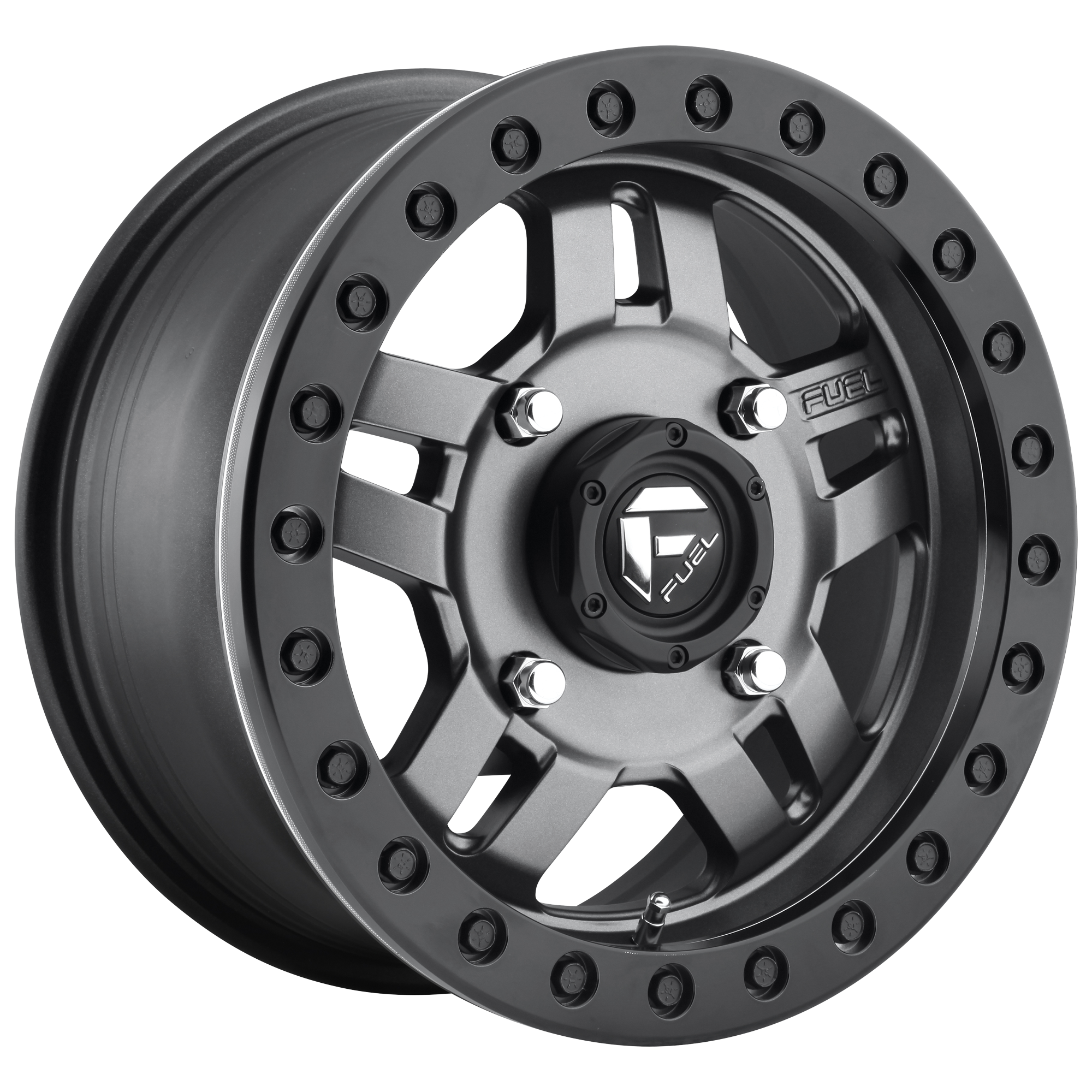 Fuel UTV D918 ANZA BL - OFF ROAD ONLY 14x7 13 4x137/4x137 MATTE GUN METAL