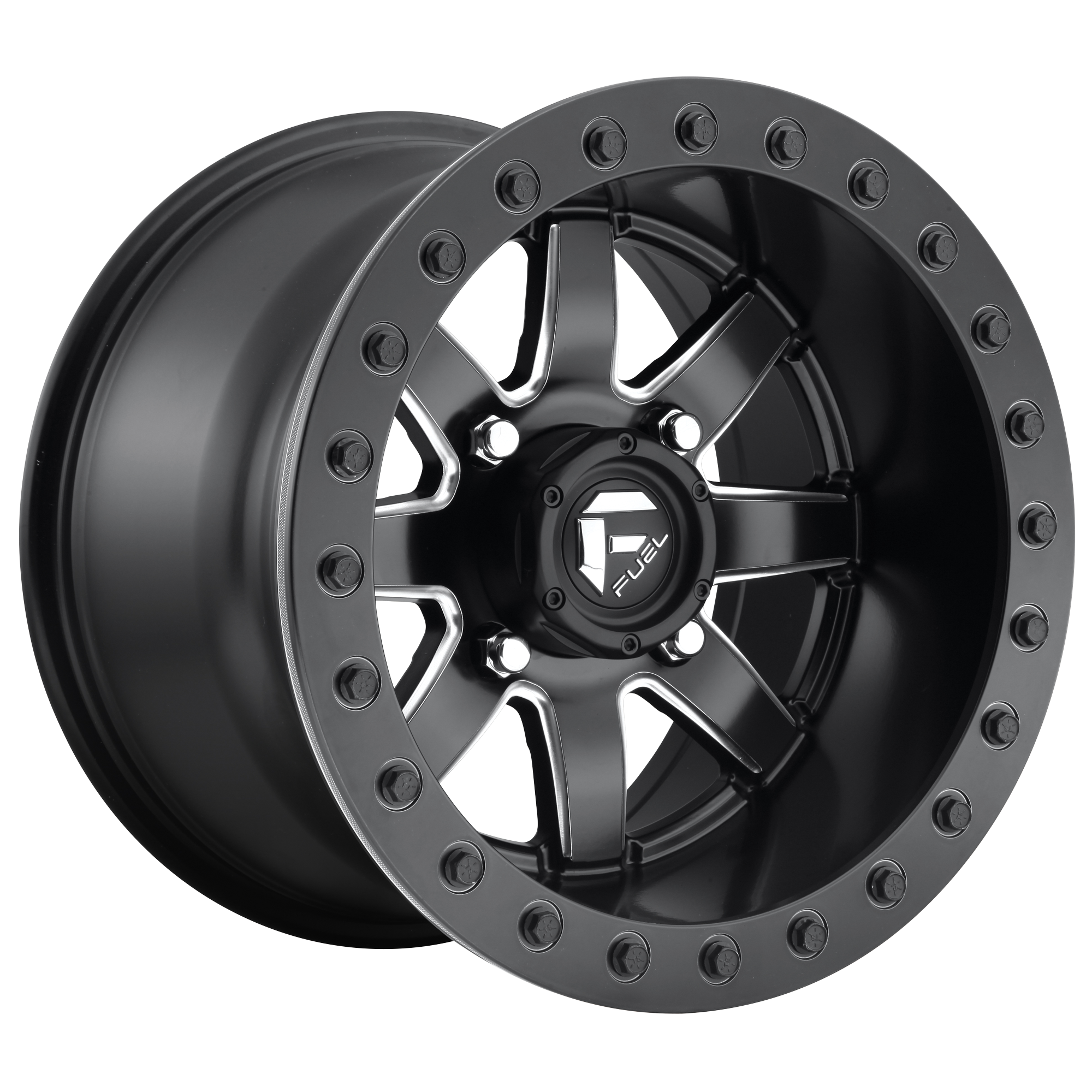 Fuel UTV D928 MAVERICK BL - OFF ROAD ONLY 15x10 0 4x156/4x156 MATTE BLACK