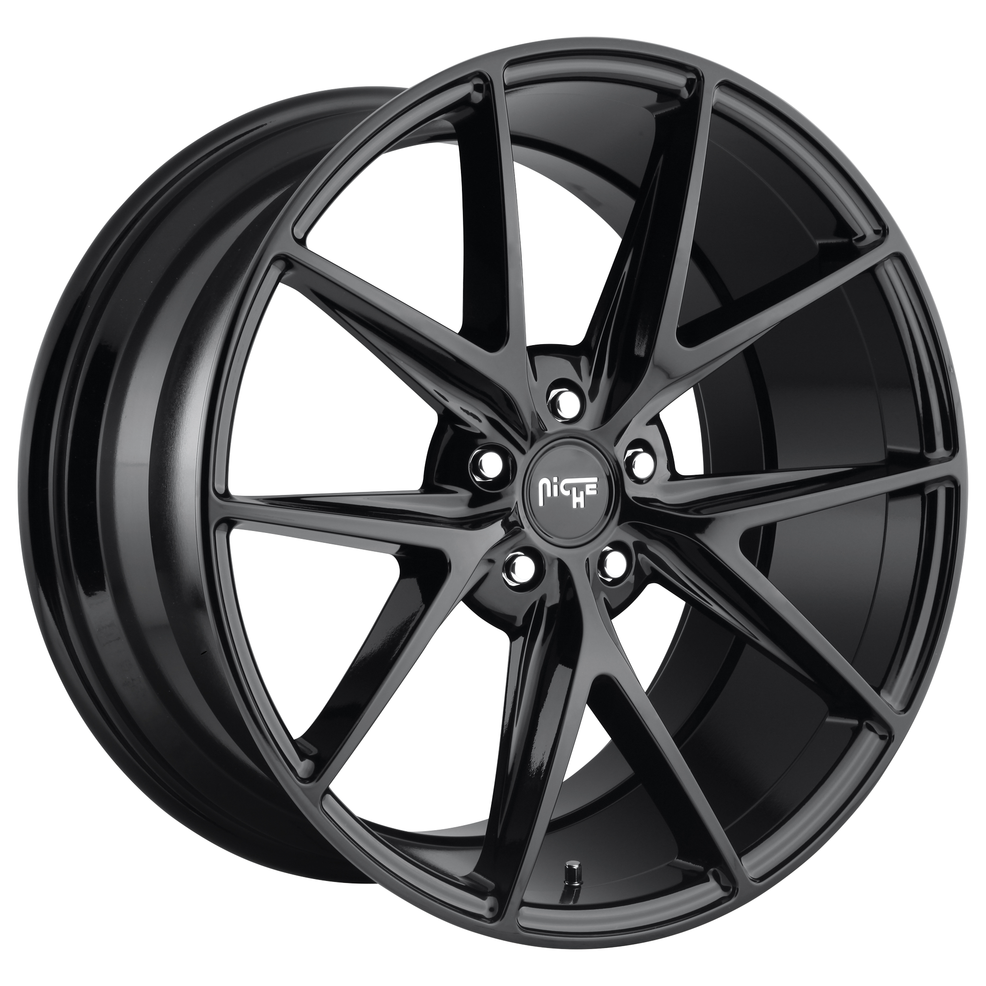 Niche 1PC M119 MISANO 20x9 35 5X120/5X4.72 GLOSS BLACK