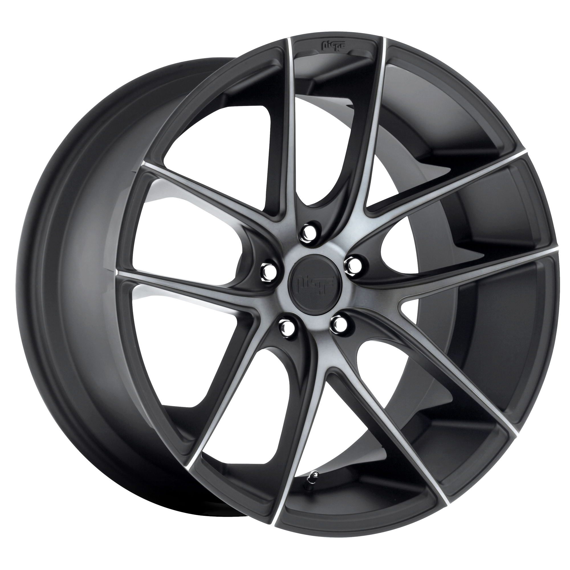 Niche 1PC M130 TARGA 20x10 20 5X120/5X4.72 MATTE BLACK DOUBLE DARK TINT