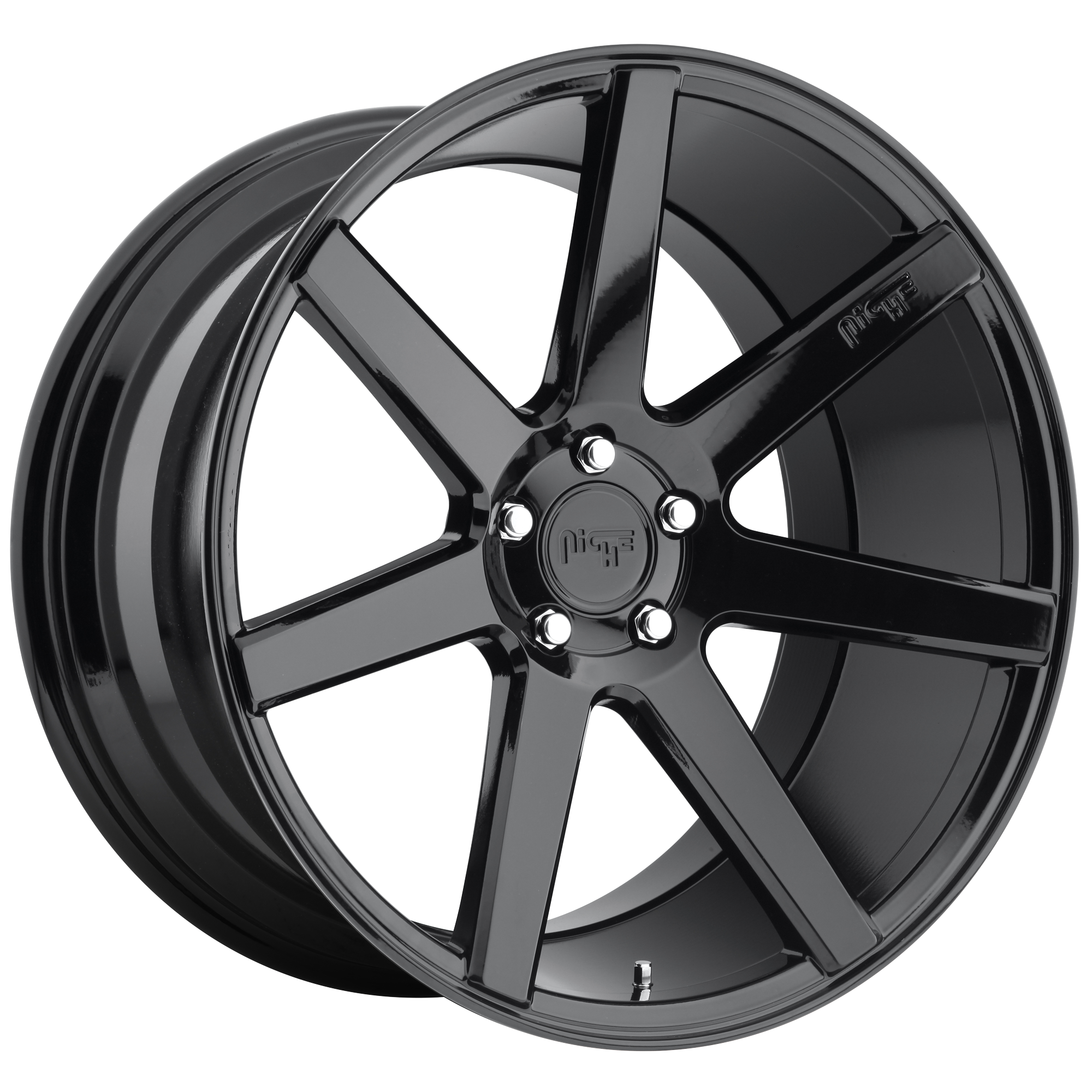 Niche 1PC M168 VERONA 19x8.5 35 5X120/5X4.72 GLOSS BLACK