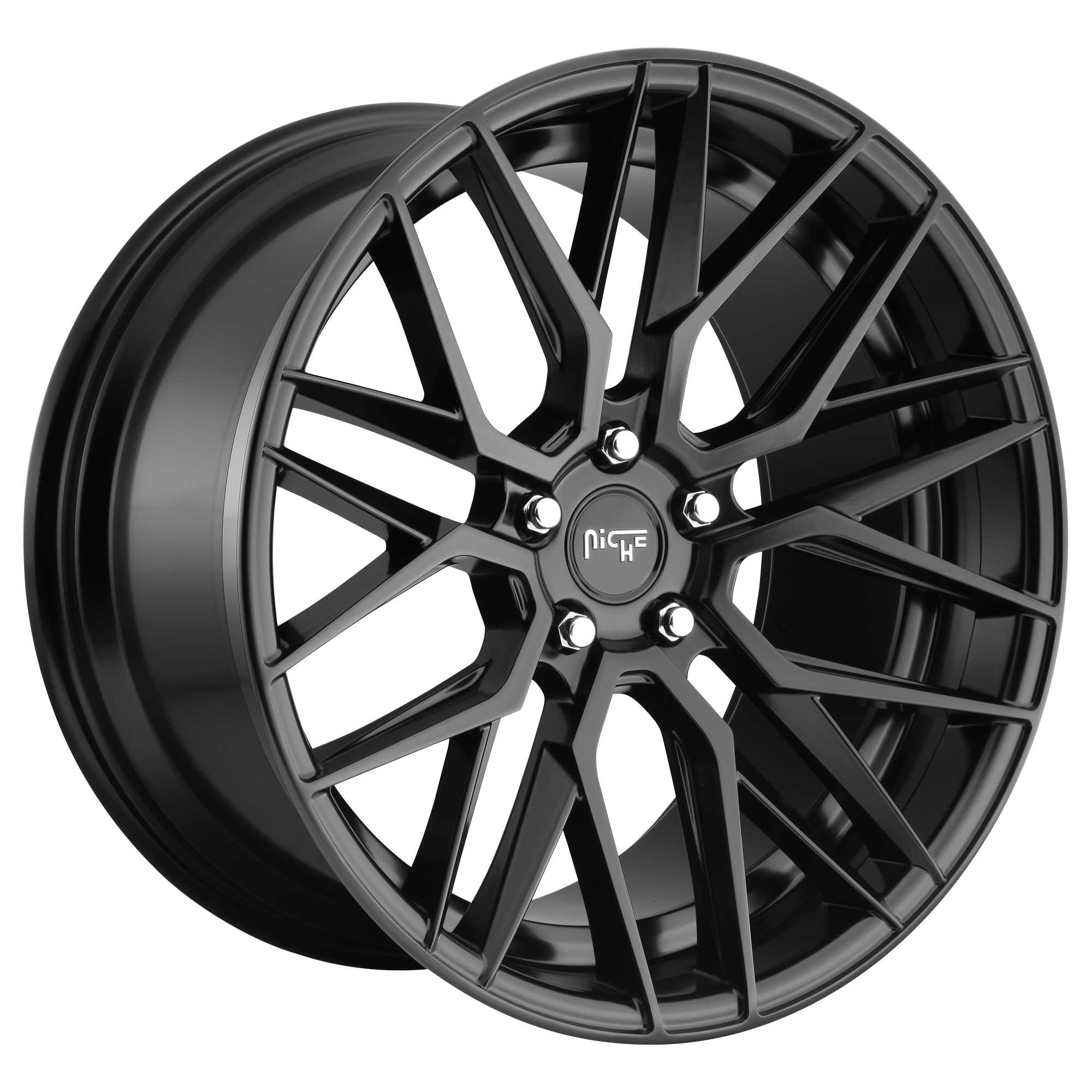 Niche 1PC M190 GAMMA 19x9.5 48 5x112/5x112 MATTE BLACK