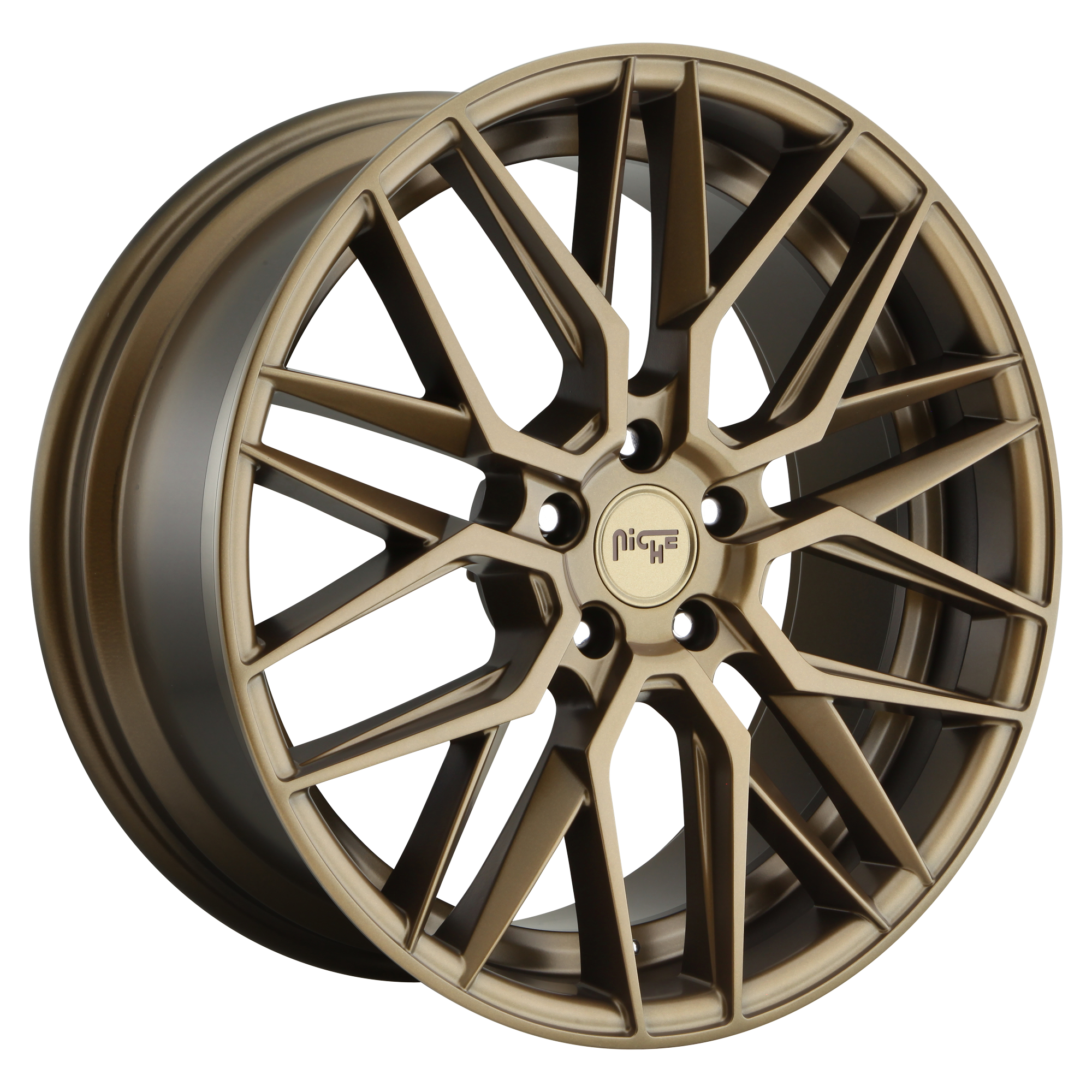 Niche 1PC M191 GAMMA 19x9.5 40 5X120/5X4.72 MATTE BRONZE