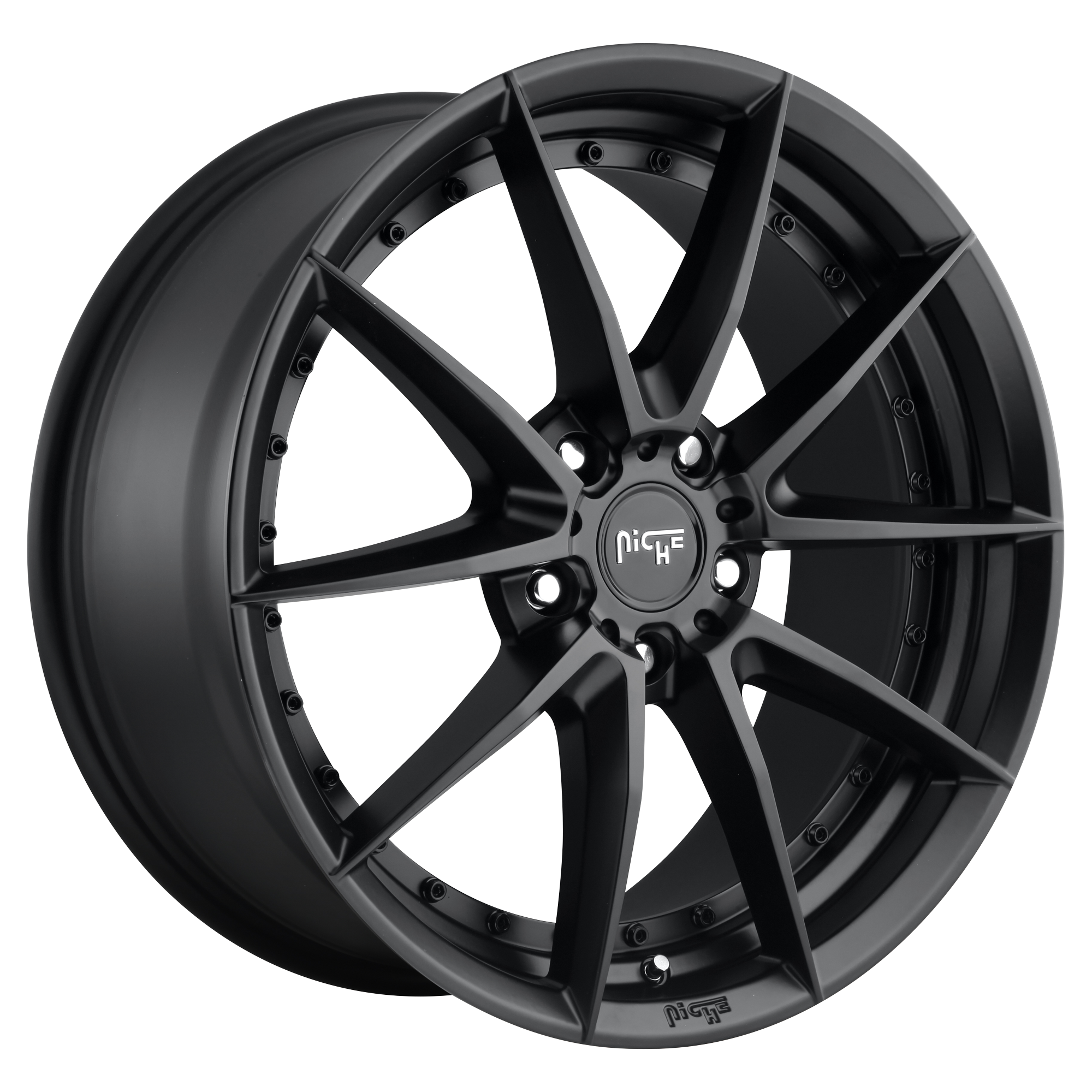 Niche 1PC M196 SECTOR 19x8.5 42 5x112/5x112 MATTE BLACK