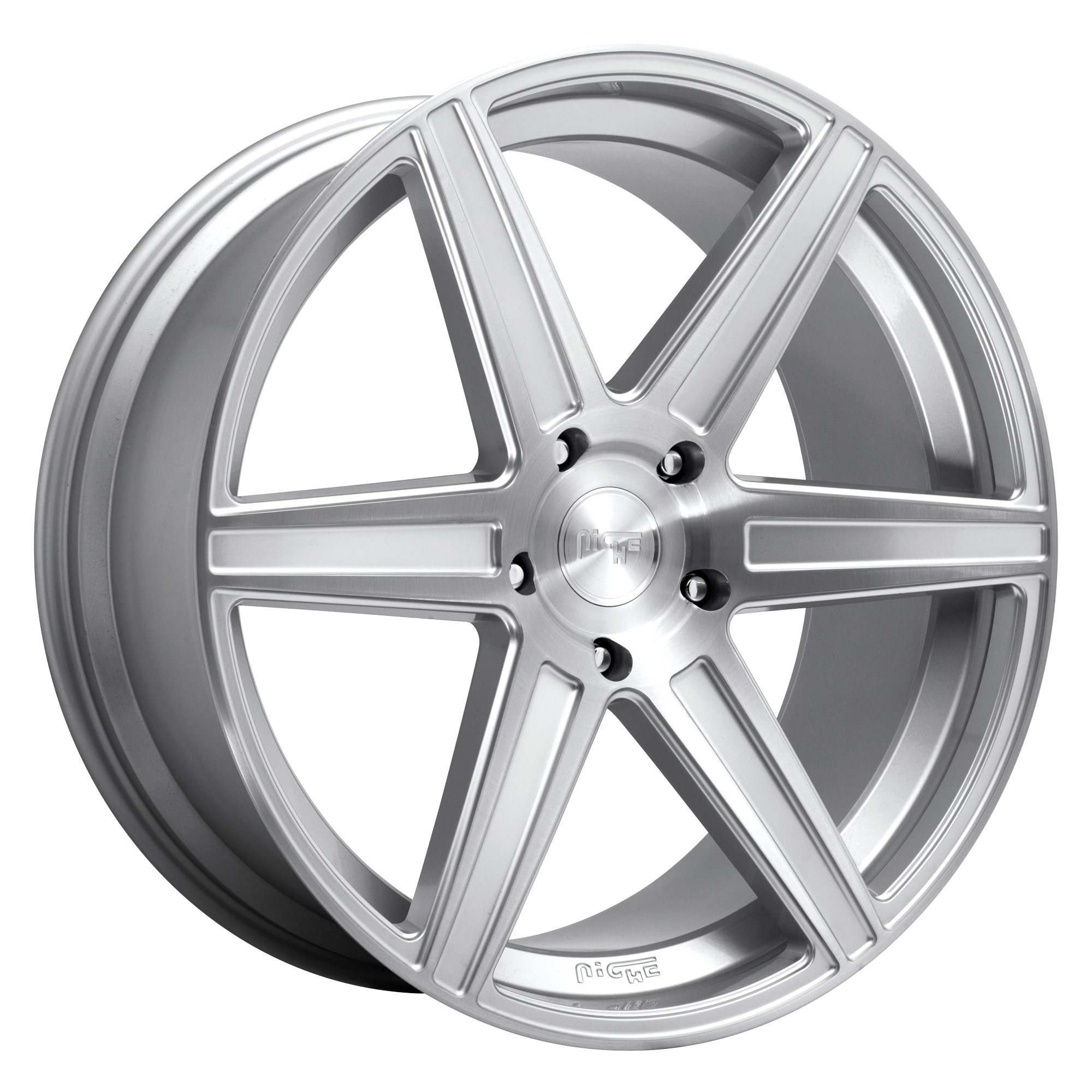 CARINA 22x9.5 6x139.70 GLOSS SILVER BRUSHED (20 mm)