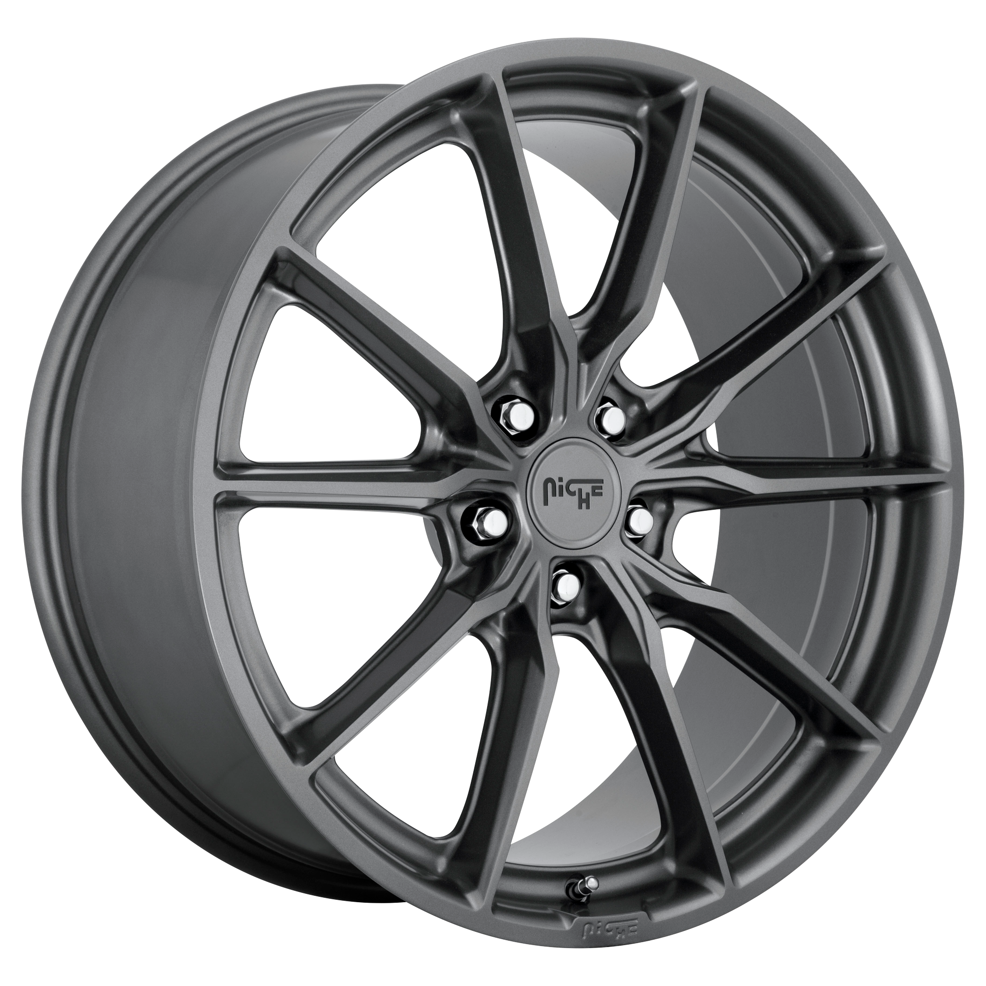 Niche 1PC M239 RAINIER 19x8.5 25 5x112/5x112 MATTE ANTHRACITE