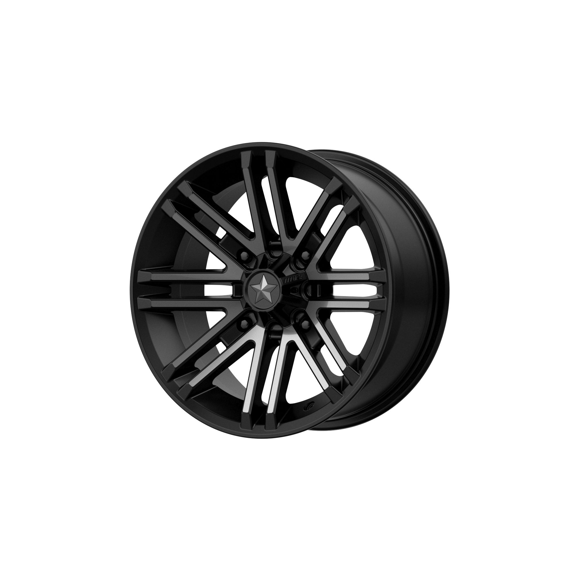 MSA Offroad Wheels M40 ROGUE 16x7 10 4x137/4x137 Satin Black Titanium Tint